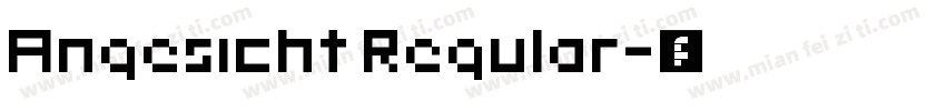 Angesicht Regular字体转换
